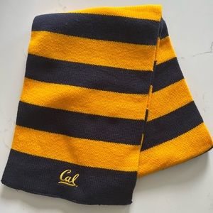 University of California, Berkeley “Cal” striped scarf